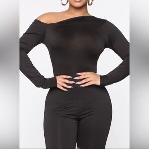 Fashion Nova Missing Your Smile Romper